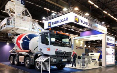 Frumecar, presents its new image in Intermat 2018.